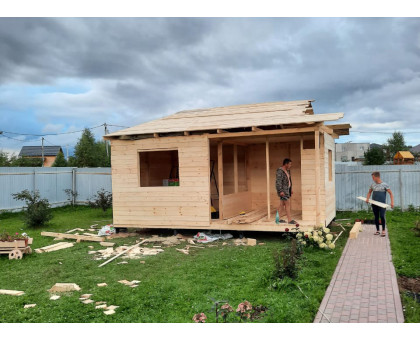 Беседка для дачи "Хозяйка" в Раменском районе и городском округе Раменский с хоз блоком
